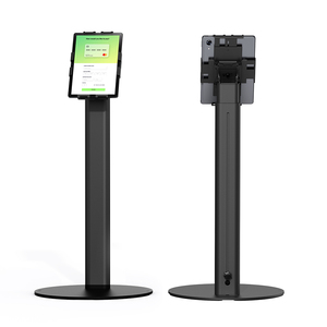 Terminal de point de vente Android NFC 11 pouces avec support au sol pour paiement sans contact par tapotement, idéal pour les églises, certifié CE FCC GMS - Product Image 1