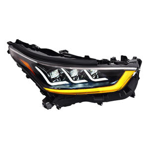 Modèle de voiture DOS pour <span class=keywords><strong>Toyota</strong></span> Highlander, phares à LED 2021-2022, phare de voiture, style automobile, projecteur de signal DRL, lentille automobile - Product Image 2