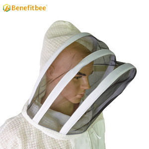 Traje de Apicultura, Equipo de Apicultura, Chaqueta de Apicultura Ventilada de <span class=keywords><strong>Malla</strong></span> con Capucha y Velo - Product Image 3