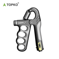 TOPKO Poignée de musculation réglable de haute qualité avec logo personnalisé pour fitness/salle de sport