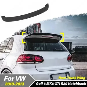 สปอยเลอร์หลังคาสำหรับรถยนต์ Golf 6 MK6 R20 Hatchback ปี 2010 2011 2012 2013 ชุดแต่งภายนอก - Product Image 1