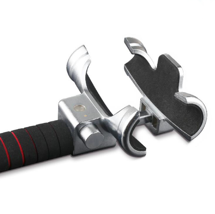 YH2124 Smart Car Lock - Auto Security with Fingerprint Steering Wheel Protection