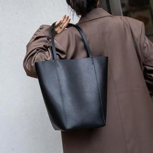 AndoBag Bucket Tote Bags for <b>Women</b> Genuine Cow Leather Fashion <b>Large</b> Capacity Shoulder Underarm Bag Ladies <b>Handbag</b> 7112 - Product Image 3