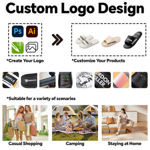 Motif personnalisé femmes hommes plage sandale chaussures impression 3D EVA pantoufles logo personnalisé diapositives pantoufles pour hommes - Product Image 6