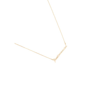 Collar con Letras de Escritura 'Recién Casados' - Product Image 5