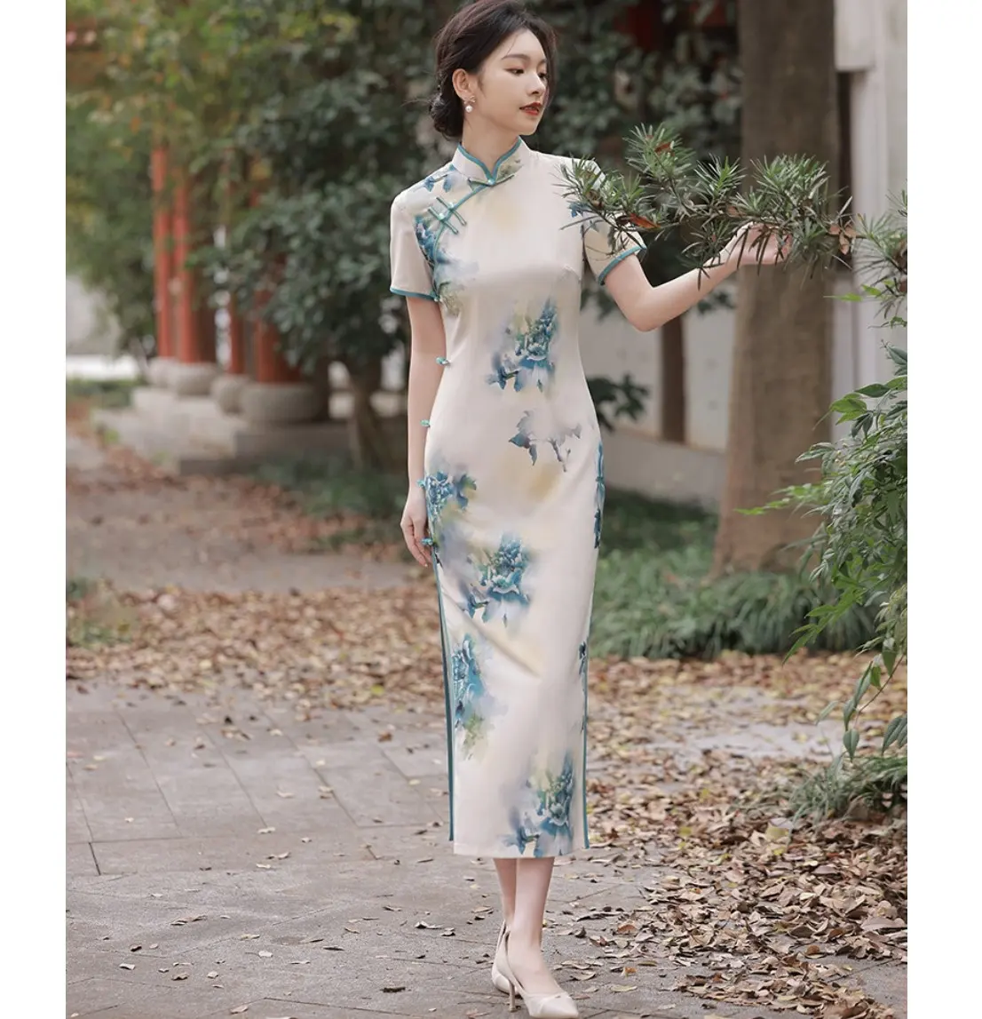 שמלת chongsam מסורתי שמלה chongsam נשים שמלה סינית לנשים