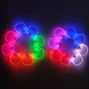 Silicone Luminous Led Flashing Bracelet Remote Controlled DMX LED Light Bracelet