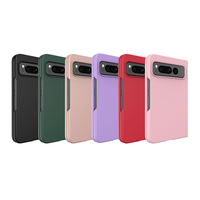 Anti-choc et anti-chute Pc + Tpu matériau de qualité pour Google Pixel fold Case Candy colour coque de protection