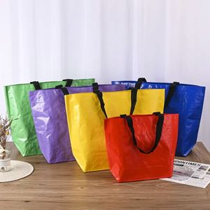 Mass Customizable Reusable Non-Woven Shopping Tote Grocery <b>Bag</b> with Personalized Logo for Supermarket Shopping - Product Image 3