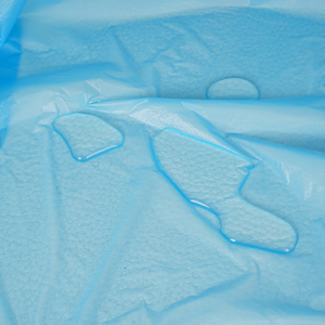 <span class=keywords><strong>Tablier</strong></span> jetable bleu en PE pour adulte avec carte de présentation en papier, grande taille, imperméable, résistant à l'huile, pour la cuisine et la protection des tâches de nettoyage - Product Image 4