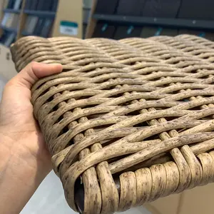 Leisure Touch Rattan Weaving Rattan Synthetic Artificial Plastic Rattan Material for Outdoor Furniture Chair