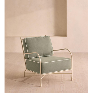 Fabbrica di nuovo Design fatto a mano minimalista struttura in metallo <span class=keywords><strong>giardino</strong></span> Patio mobili <span class=keywords><strong>da</strong></span> <span class=keywords><strong>esterno</strong></span> poltrona - Product Image 1
