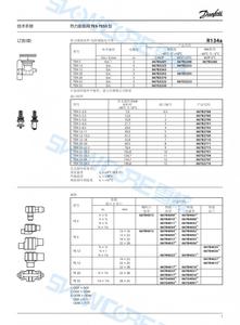 Vanne d'expansion <span class=keywords><strong>Danfoss</strong></span> / Sonde de pression / Tête de commande - TEN20 067B3292, TEN55 067G3222 pour système de réfrigération CVC R134A - Product Image 6