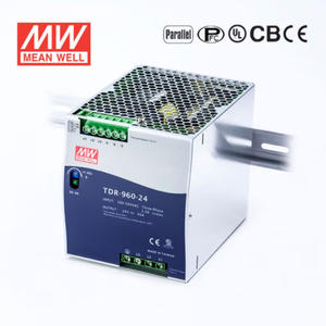 Meenwell TDR-240-24V/48V TDR-480-24V/48V TDR-960-24V/48V 10A20A40A 가이드 레일 유형 삼상 380VAC DC 스위칭 전원 공급 장치 - Product Image 5