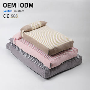 Grenzüberschreitend Beliebte Karierte Rechteckige Haustiermatte Abnehmbare Waschbare Sommer-Hundematte Schlafunterlage Katzenbett Kissen Neu - Product Image 1