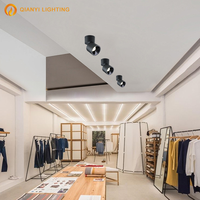 Luminaires et éclairage, luminaire de plafond cylindrique moderne en aluminium pour hôtel, éclairage LED encastré