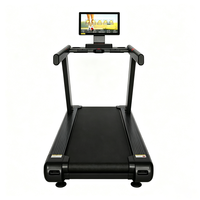 Tapis Roulant da Palestra con Velocità da 1.0 a 20 km/h, Area di Corsa 1650*560mm, Schermo da 21.5 Pollici, Ricarica Wireless per Telefono