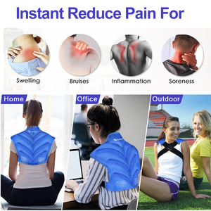 Masker Gel multifungsi, pelindung terapi panas instan untuk rumah kantor, Gym, leher, bahu, pereda nyeri punggung - Product Image 6