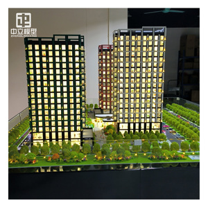 Maqueta Arquitectónica de Apartamento de Alta Gama a Escala 1:250 Personalizada con Iluminación LED para Marketing Inmobiliario - Product Image 3