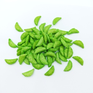Vente en gros de craquelins de riz Kakinotane, saveur salée savoureuse, style japonais, en forme de croissant, cuits au four - Product Image 4