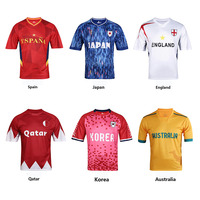 Maillot de football personnalisé de l'équipe nationale du Canada pour homme, respirant, séchage rapide, entraînement sportif, kit de football 2026