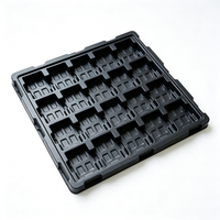 Plateau thermoformé éco-recyclable sur mesure pour emballage de composants électroniques, station de travail, boîtier, plateau en plastique