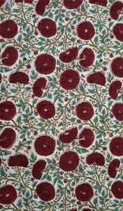 กระเป๋าอเนกประสงค์สำหรับใช้ในชีวิตประจำวัน ทำจากผ้าฝ้ายลายควิลท์ พิมพ์ลายดอกไม้ด้วยมือ เหมาะสำหรับการช้อปปิ้ง การเดินทาง และการใช้งานในที่ทำงาน - Product Image 5