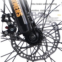 Vélo de montagne à double suspension souple de 26 pouces, cadre en alliage d'aluminium, frein à disque mécanique, vitesse variable, tout-terrain F