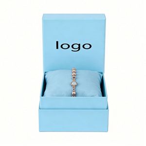 Boîte à montre personnalisée écologique faite à la main en cuir noir, boîte cadeau de montre haut de gamme étanche avec fermeture magnétique - Product Image 2