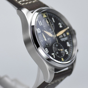 Envío Gratis, Reloj de Cuarzo Vintage de Piloto, Multifunción, Cronógrafo, 10 ATM, Acero Inoxidable 316L, Retro, Luminoso, de Alta Calidad, en Venta - Product Image 3