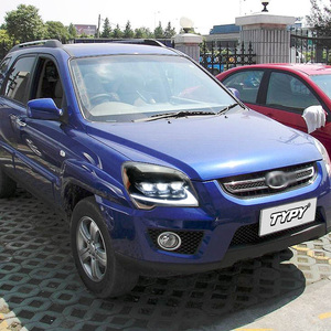 Conversions de phares pour Kia Sportage 2007-2012 avec lentilles laser, feux de jour LED et clignotants séquentiels. - Product Image 6