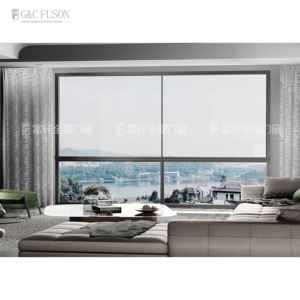 Fuson Nhôm Năng Lượng Hiệu Quả Thiết Kế Cửa Sổ Trượt <span class=keywords><strong>Louver</strong></span> Tùy Chỉnh Bão Tác Động Cửa Sổ Nhôm - Product Image 6