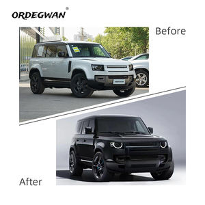 Kit de carrocería para coche <span class=keywords><strong>Land</strong></span> <span class=keywords><strong>Rover</strong></span>, de cuerpo completo Kit de carrocería, actualización modificada, Estilo negro <span class=keywords><strong>Defender</strong></span> 2020, venta al por mayor - Product Image 2