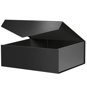 luxury Flap Lid gift box with lid, matte white clothes packing Custom Magnetic Closure large gift box