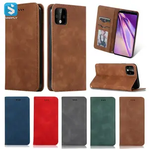 Custom OEM Mobile Phone Accessories PU Vintage Leather Luxury Case for Google Pixel 4 XL