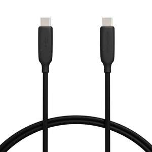 SYONG e-maker USB-C hitam 3 kaki untuk USB-C 3.1 Gen 2 kabel pengisian daya Cepat 100W 10Gbps kecepatan tinggi untuk komputer 4K60Hz 10Gbps 4K60Hz - Product Image 2