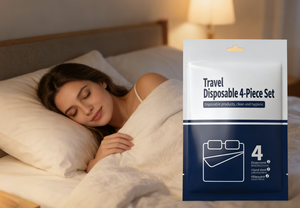 Draps jetables (drap, housse de couette, taie d'oreiller) Essentiels pour l'hôtel <span class=keywords><strong>et</strong></span> les voyages Portables <span class=keywords><strong>et</strong></span> hygiéniques - Product Image 2