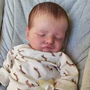 Muñeca Reborn de Silicona Pintada, Bebé Recién Nacido Realista, Cambiador para Bebés Gemelos, Mono, Hecho en China - Product Image 2