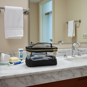 Portable 21x11x12.5cm Waterproof <b>Toiletry</b> <b>Bag</b> for Travel - Product Image 2