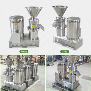 <b>Tomato</b> Paste Grinder Stainless Steel Rotor and Stator Nut Machinehr 160 Colloid Mill Peanut Butter Mix Machine - Product Image 2