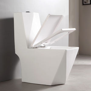 Gran oferta, artículos sanitarios de cerámica, inodoro y pedestal, lavabo, lavabo, baño, inodoro montado en el suelo, juego de inodoro de una pieza - Product Image 3