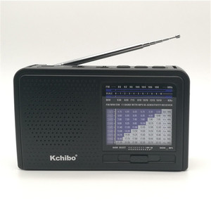 Kchibo Máy nghe nhạc MP3 đài phát thanh LED <span class=keywords><strong>Torch</strong></span> FM AM SW đài phát thanh di động với pin sạc và <span class=keywords><strong>USB</strong></span> <span class=keywords><strong>SD</strong></span> khe cắm thẻ TF - Product Image 4