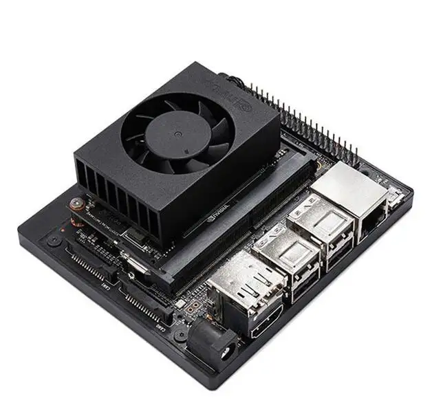 Jetson Xavier NX Developer Kit Small AI Supercomputer for Edge Computing with Cooling Fan and Power Supply