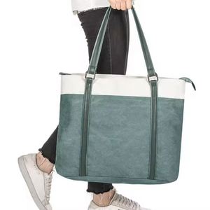 Échantillon Gratuit Sac Fourre-tout en Toile Personnalisé pour Femme avec Poignée et Bandoulière – Vente en Gros - Product Image 3