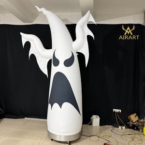 Nouveau design 2026 : Ballon fantôme gonflable amusant pour la décoration de jardin et de patio, décoration gonflable populaire pour Halloween - Product Image 1