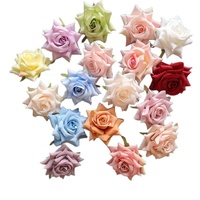 Guirlande murale de roses artificielles DIY, fleurs faites à la main en plastique et soie, décoration de mariage, décoration intérieure, accessoires de photographie en extérieur