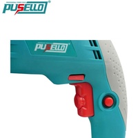 Perceuse à colonne électrique portable PUSELLO 810W de qualité industrielle à vitesse réglable 13 mm pour la construction et l'usage domestique