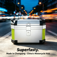 Valises latérales de qualité supérieure pour moto, boîte arrière en PP, boîte à bagages étanche, accessoires de moto fabriqués en Chine