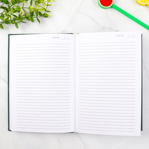 Nhà Sản Xuất Đồ Dùng Học Tập Mẫu Miễn Phí Sổ Tay Nhật Ký Vải Lanh Bìa Cứng Tùy Chỉnh Jotter Đơn Giản - Product Image 5