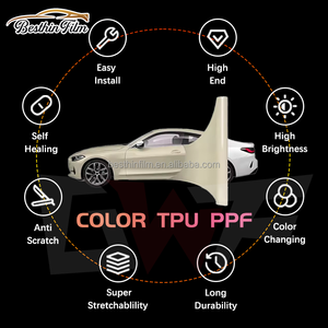 Nhà sản xuất bán buôn decal dán xe ô tô PVC chất lượng cao, dán toàn thân xe với tính năng đổi màu - Product Image 4